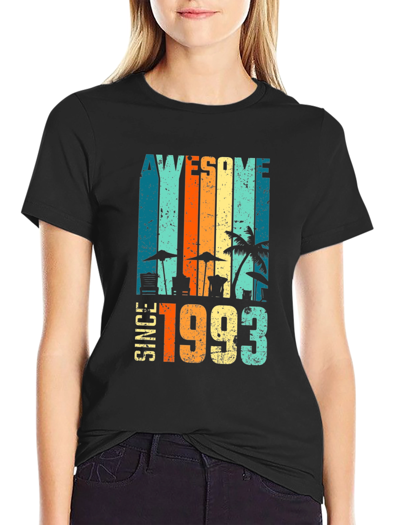 Awesome Since 1993 Beach T-Shirt