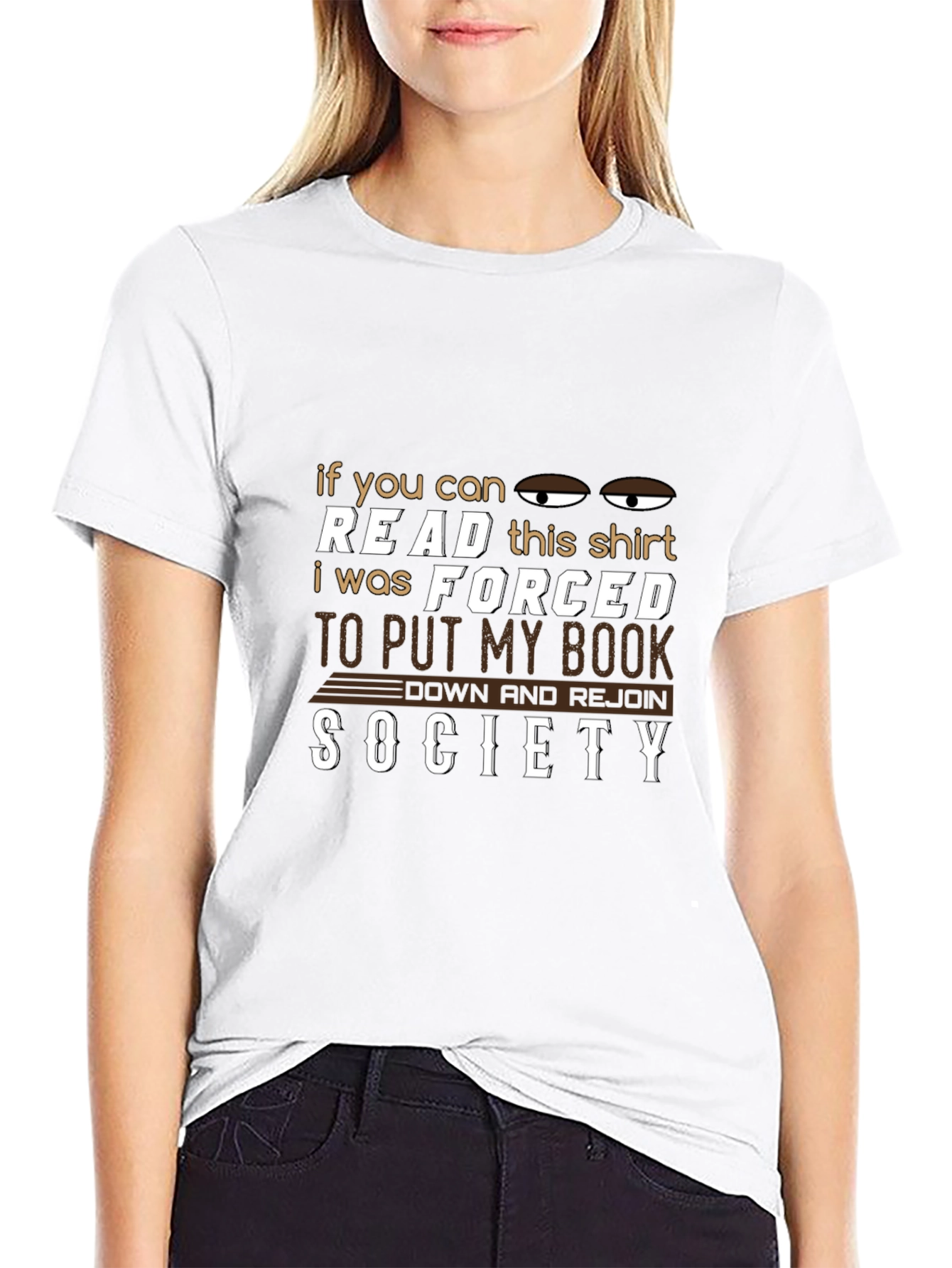 Forced to Put My Book Down T-Shirt