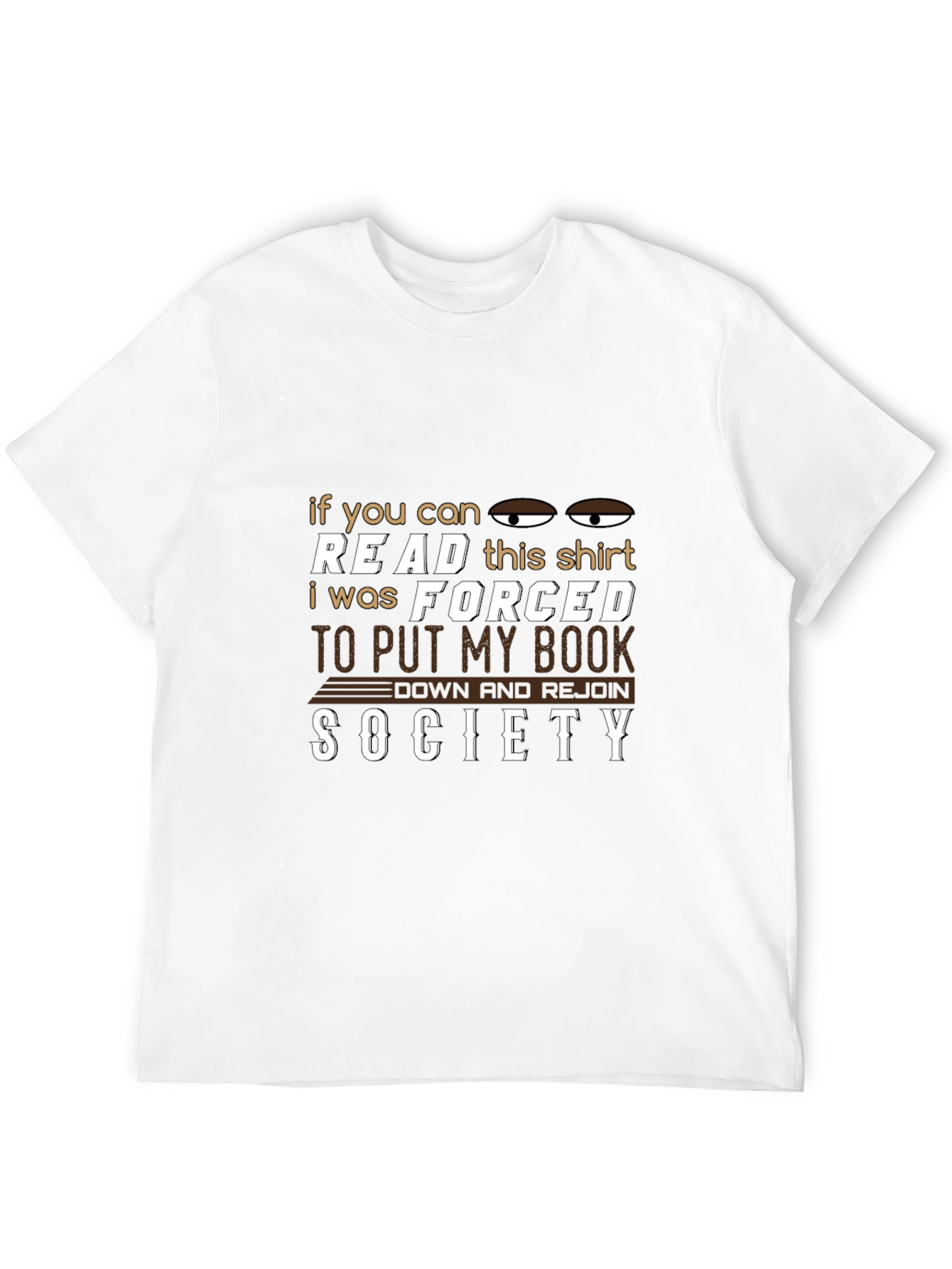 Forced to Put My Book Down T-Shirt