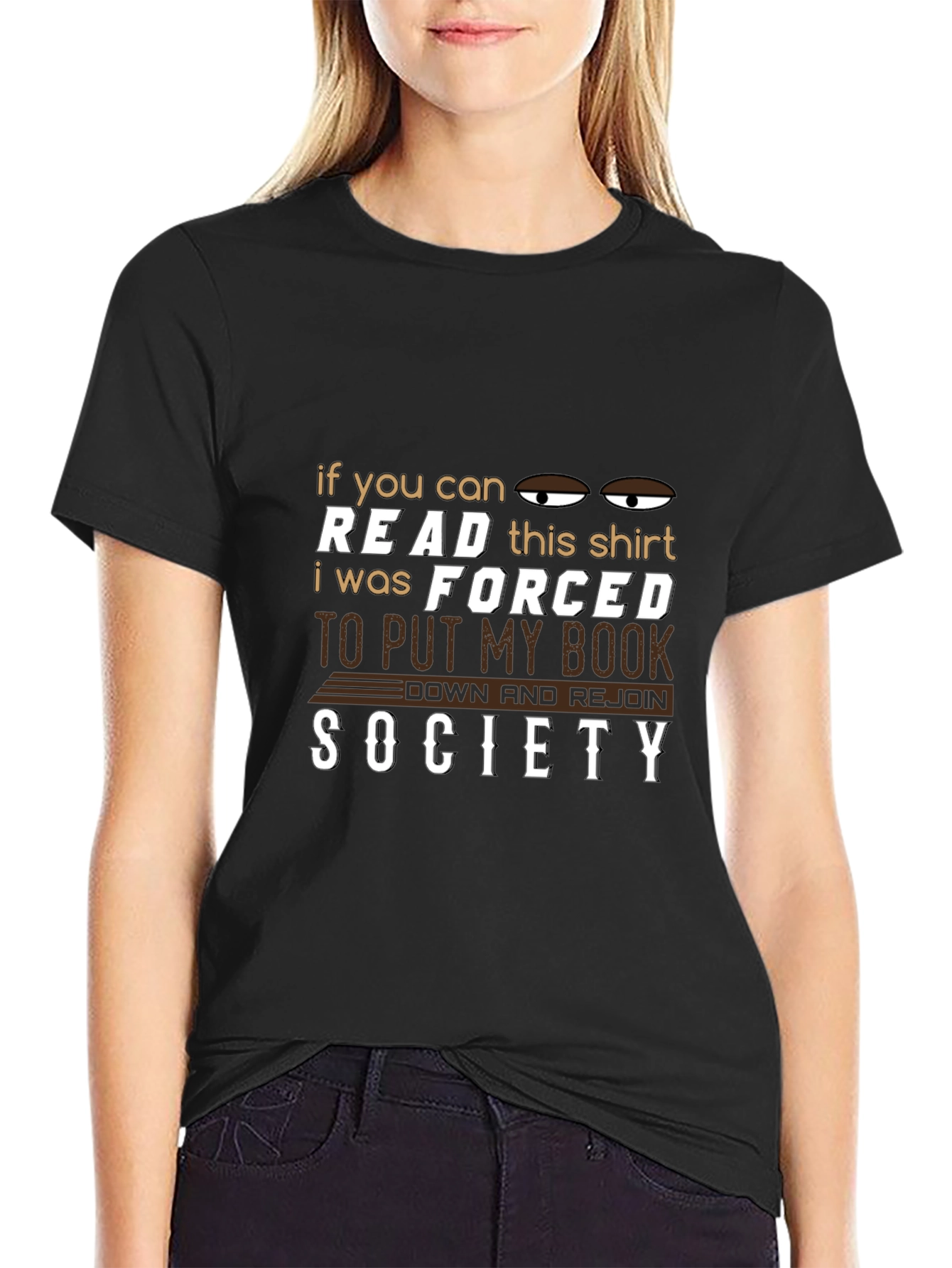 Forced to Put My Book Down T-Shirt