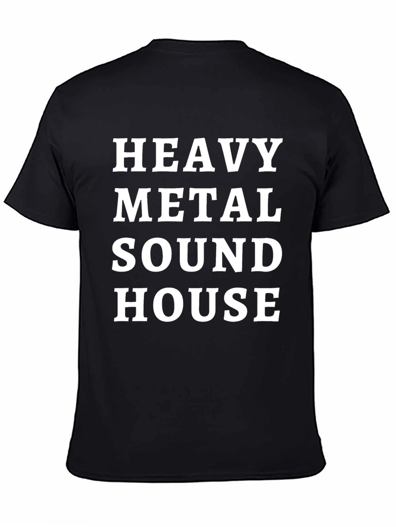 Heavy Metal Sound House Black T-Shirt