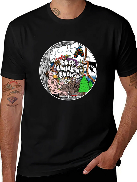 Rock Climbing Rocks T-Shirt - Adventure Time!