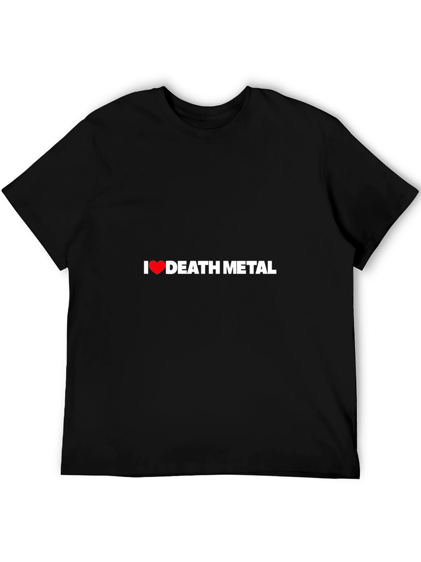 I Love Death Metal Black T-Shirt