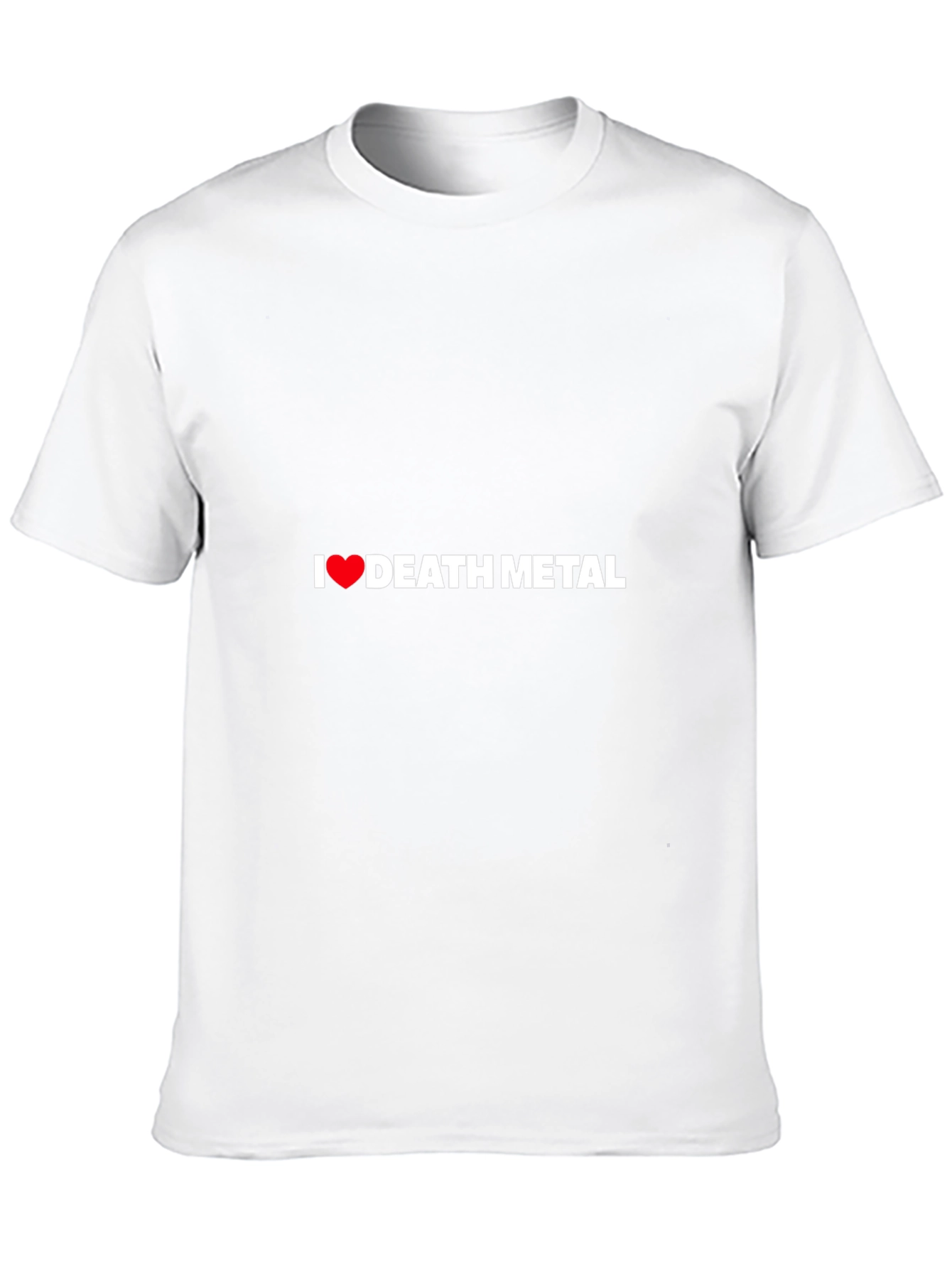 I Love Death Metal Black T-Shirt
