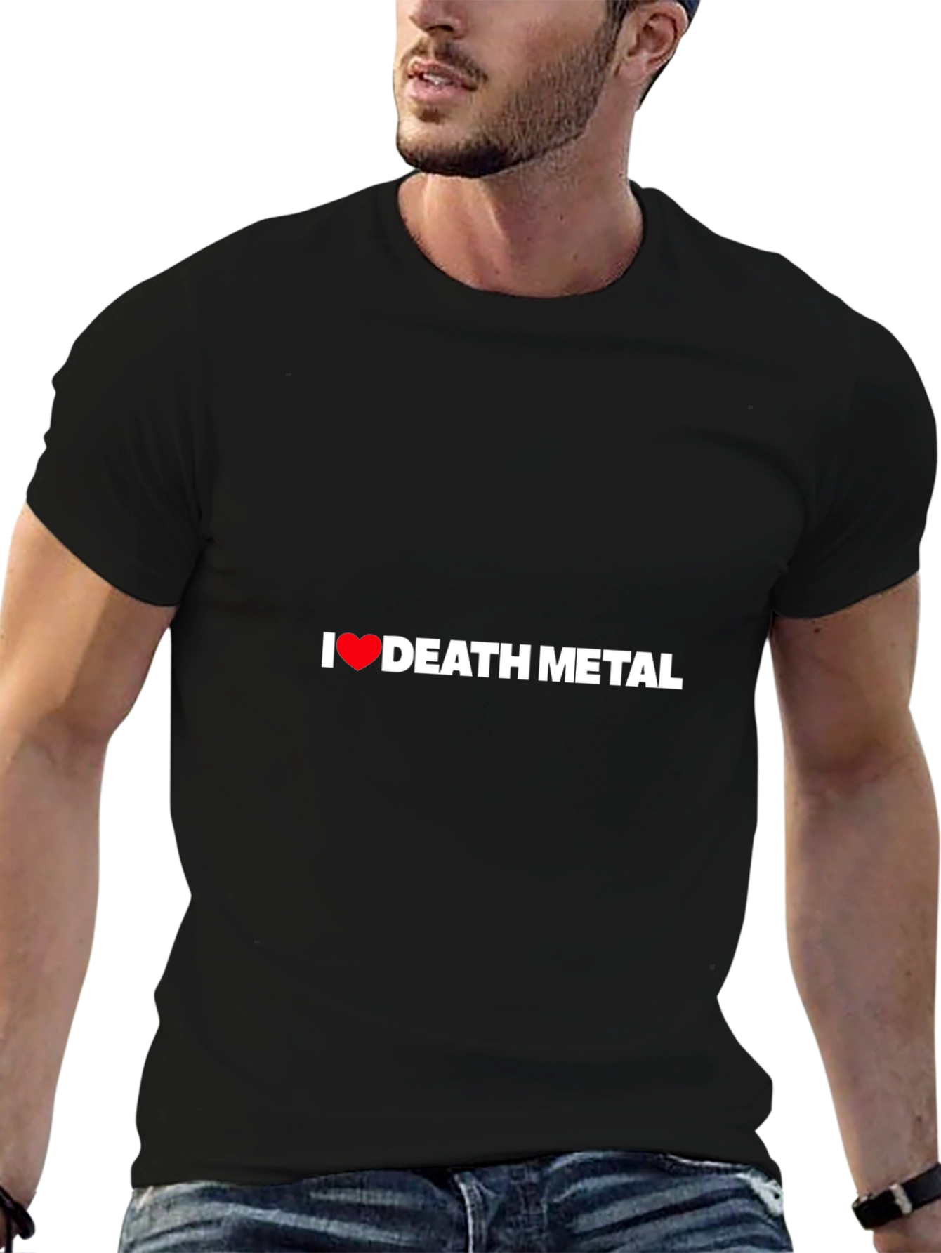 I Love Death Metal Black T-Shirt