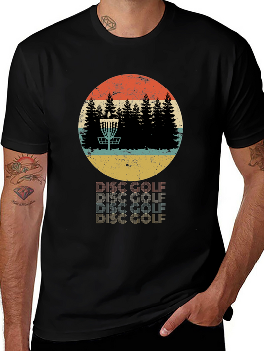 Retro Disc Golf T-Shirt - Vintage Style