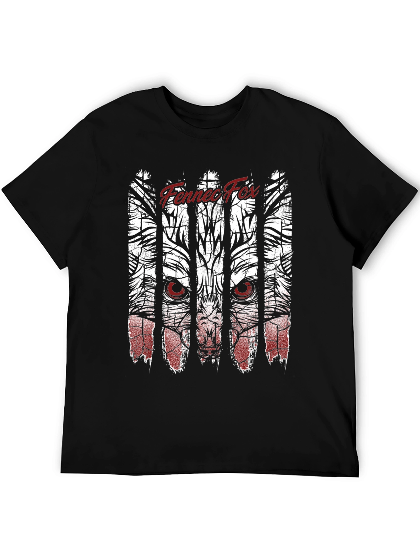 Fennec Fox Graphic T-Shirt - Unique Animal Print Tee