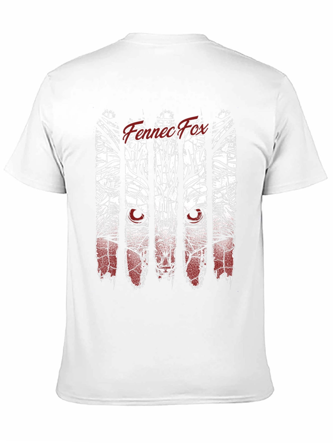 Fennec Fox Graphic T-Shirt - Unique Animal Print Tee