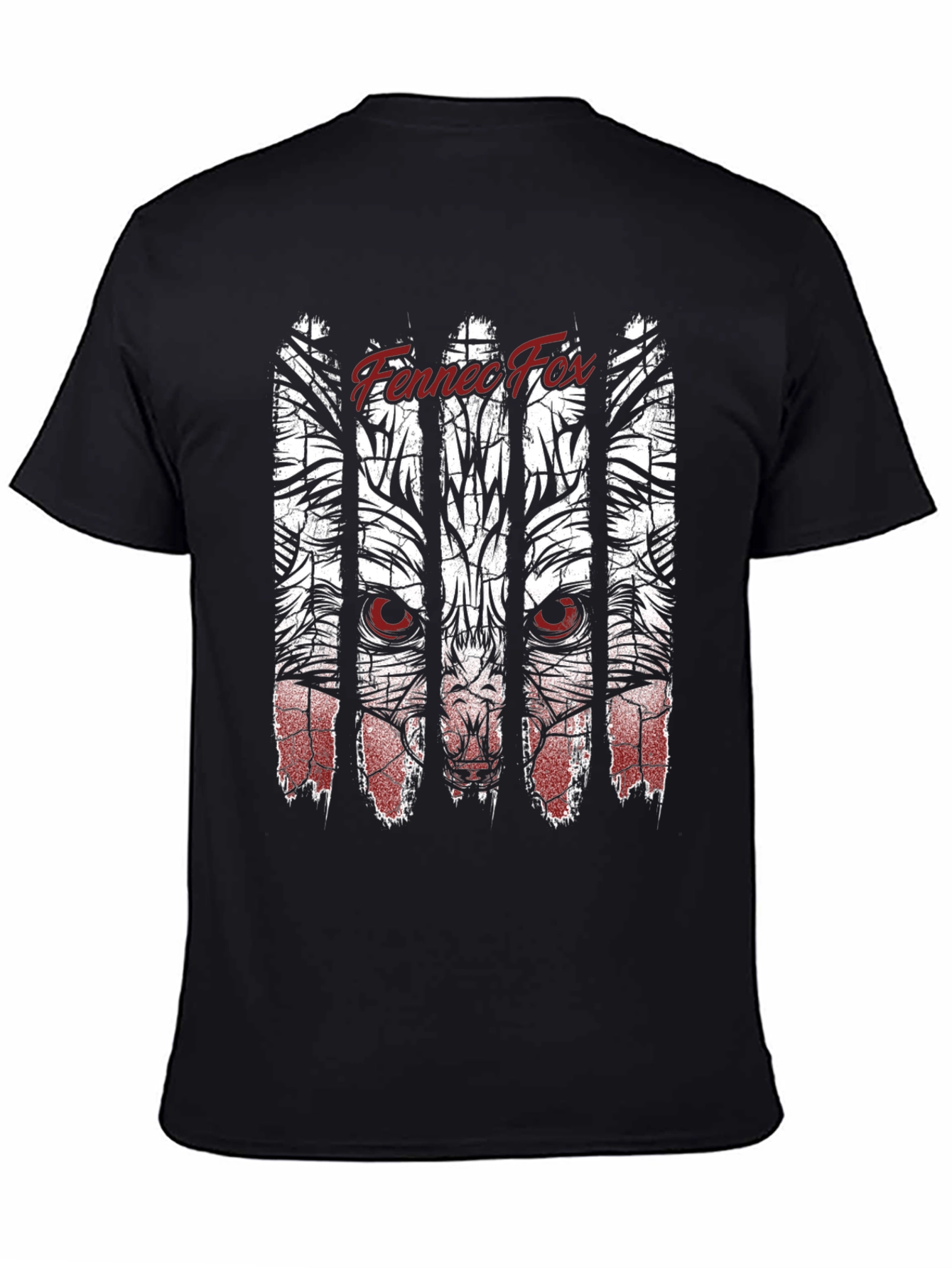 Fennec Fox Graphic T-Shirt - Unique Animal Print Tee