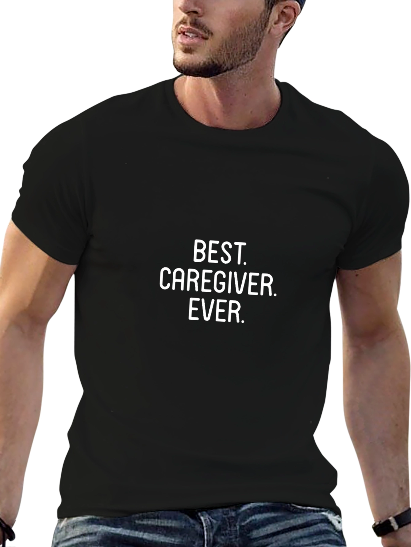 Best Caregiver Ever T-Shirt - Unisex Cotton Tee
