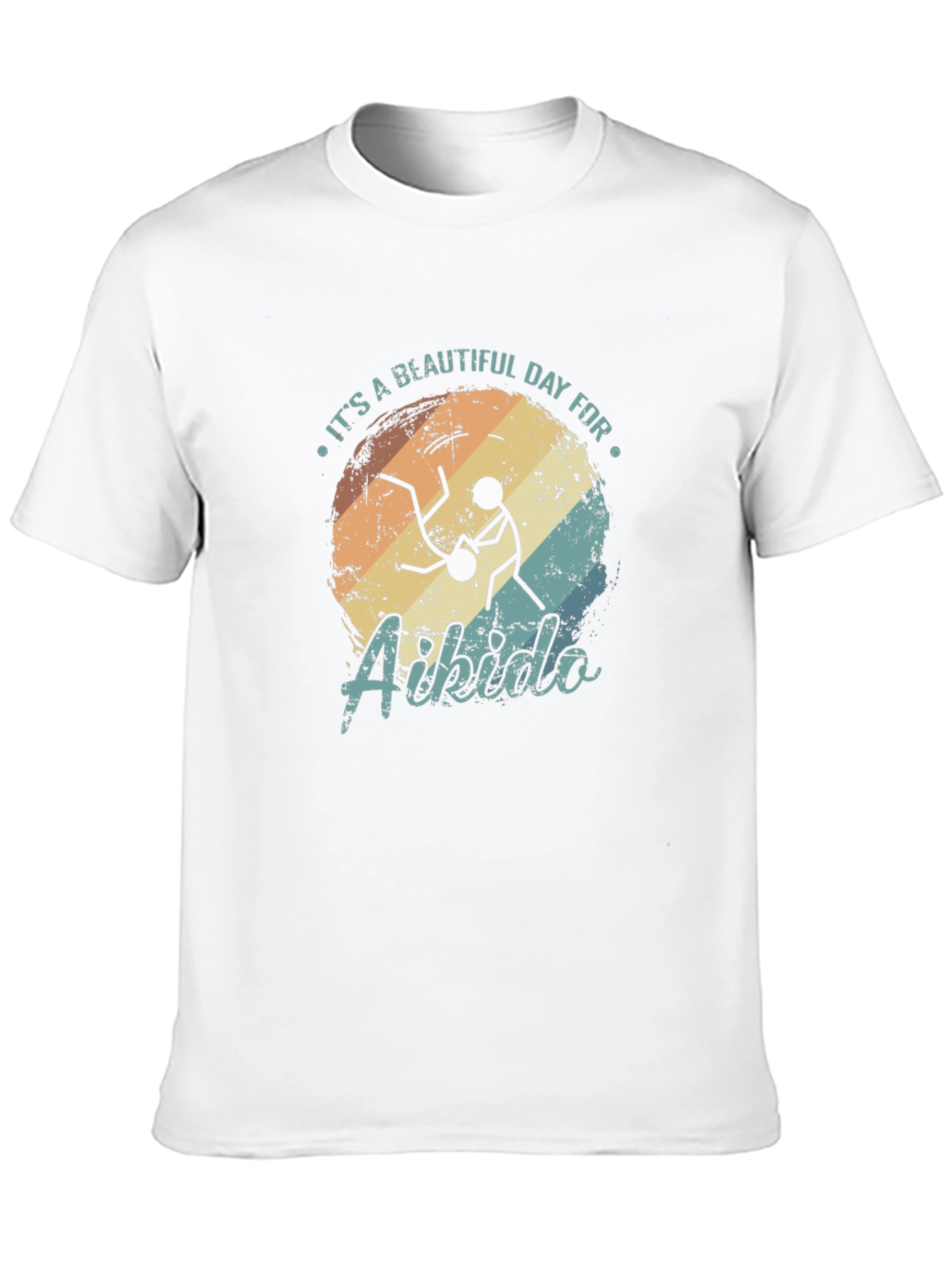 Aikido T-Shirt: Its a Beautiful Day Design