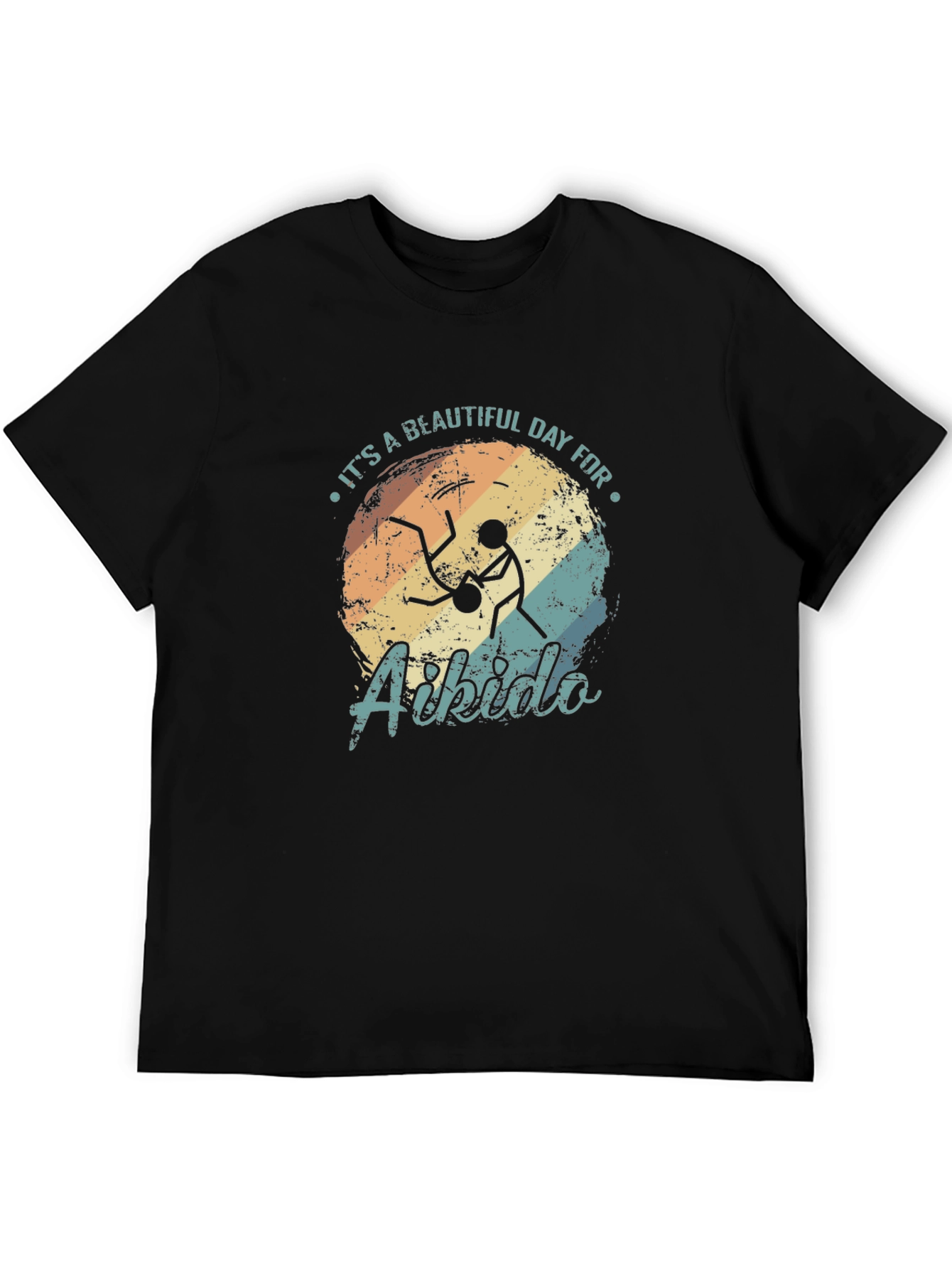 Aikido T-Shirt: Its a Beautiful Day Design