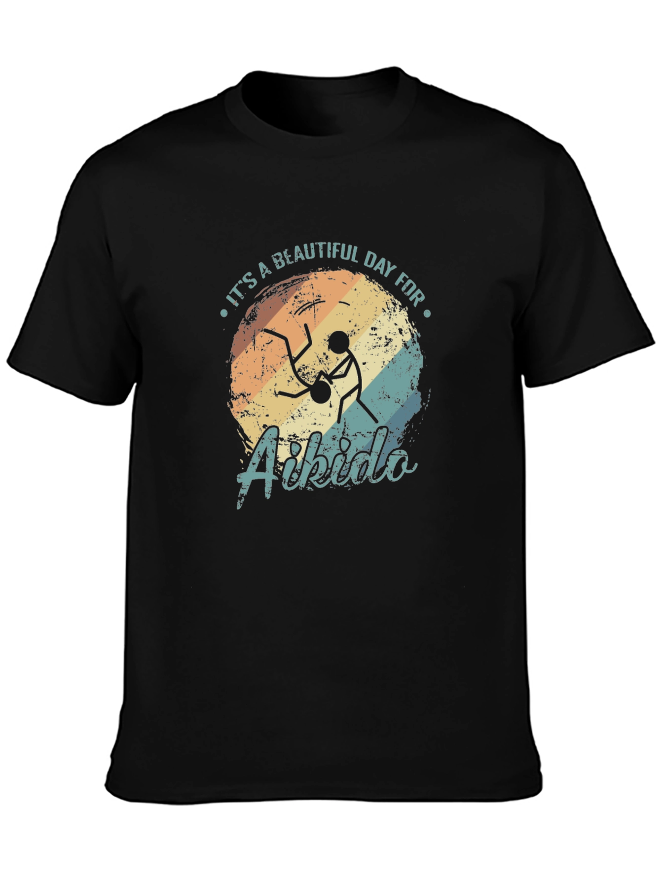 Aikido T-Shirt: Its a Beautiful Day Design