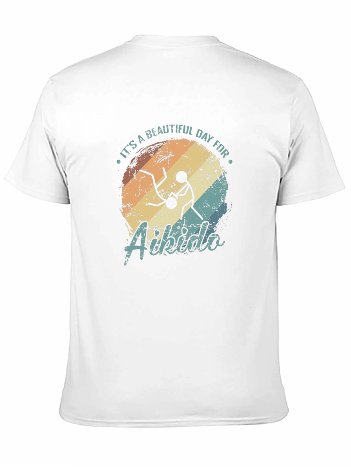 Aikido T-Shirt: Its a Beautiful Day Design