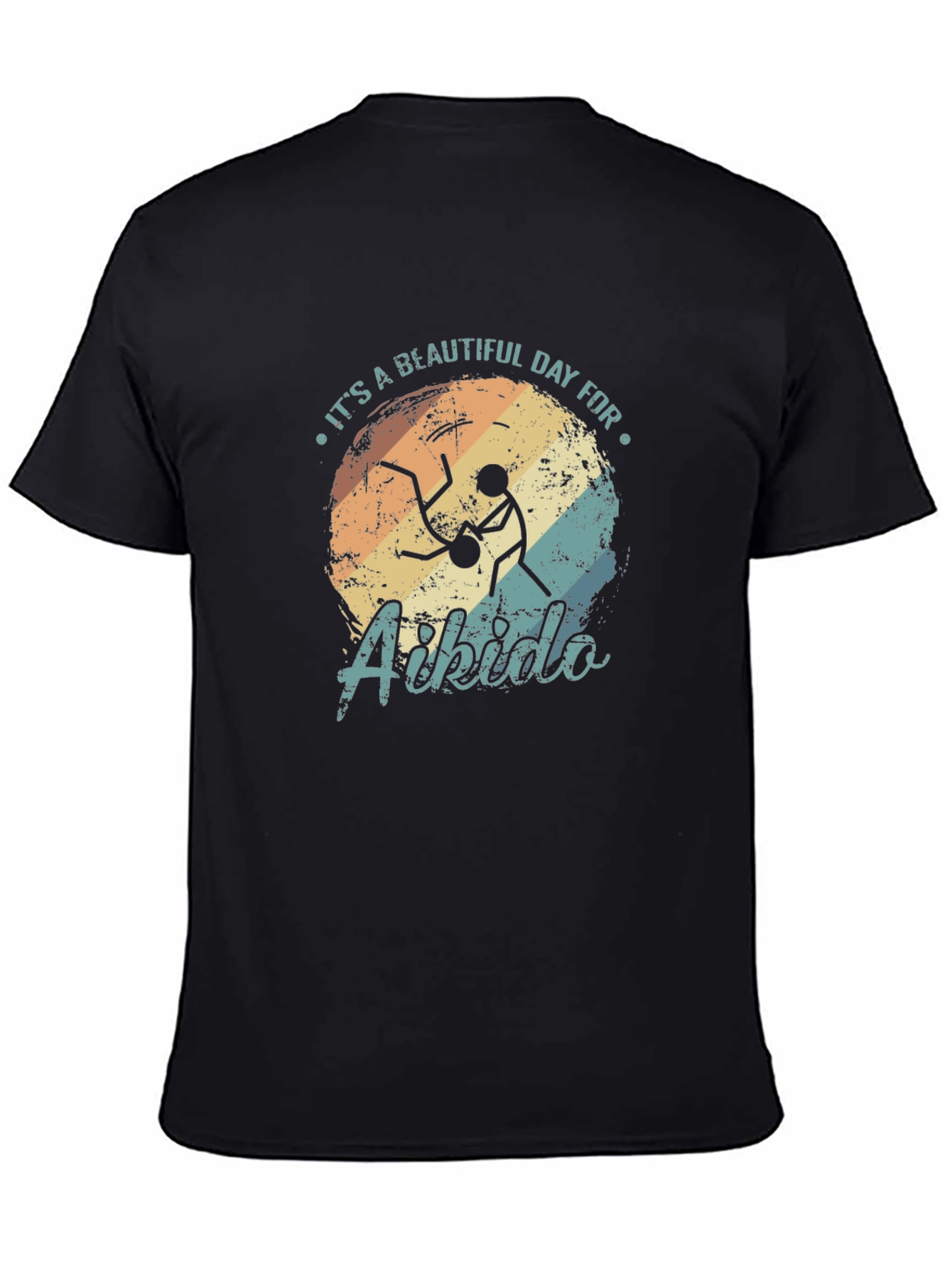Aikido T-Shirt: Its a Beautiful Day Design