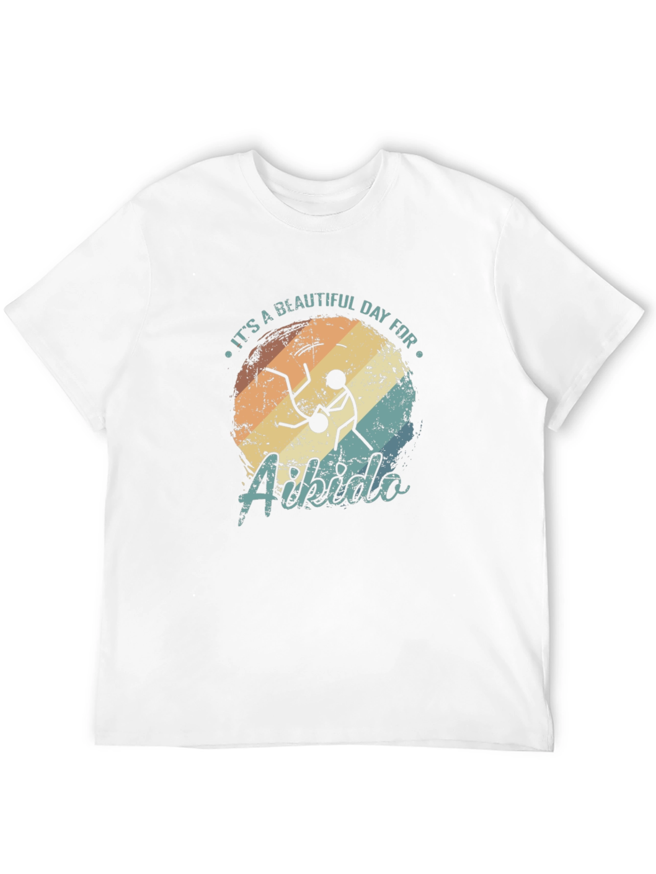 Aikido T-Shirt: Its a Beautiful Day Design