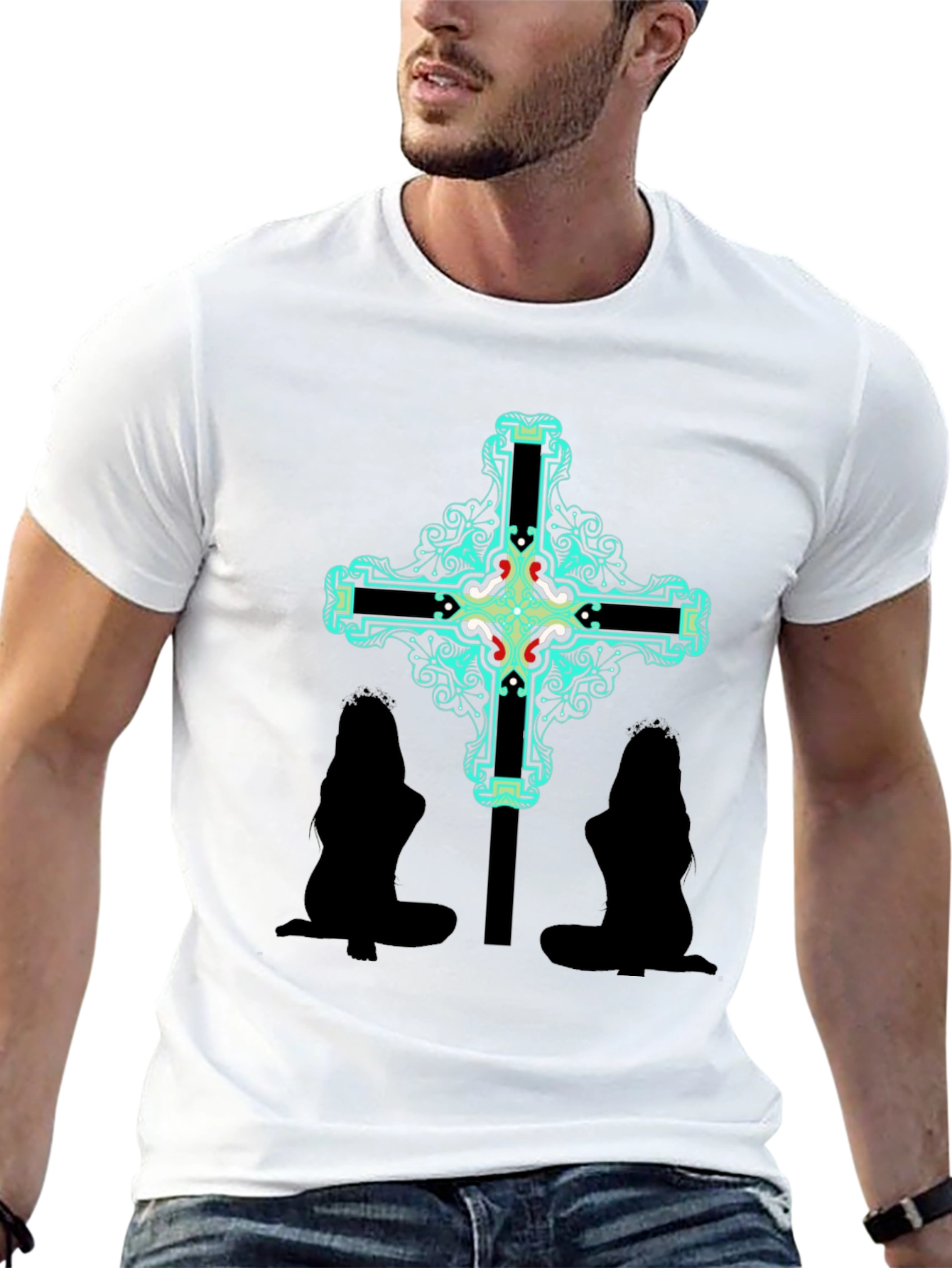 Faithful Cross Graphic T-Shirt