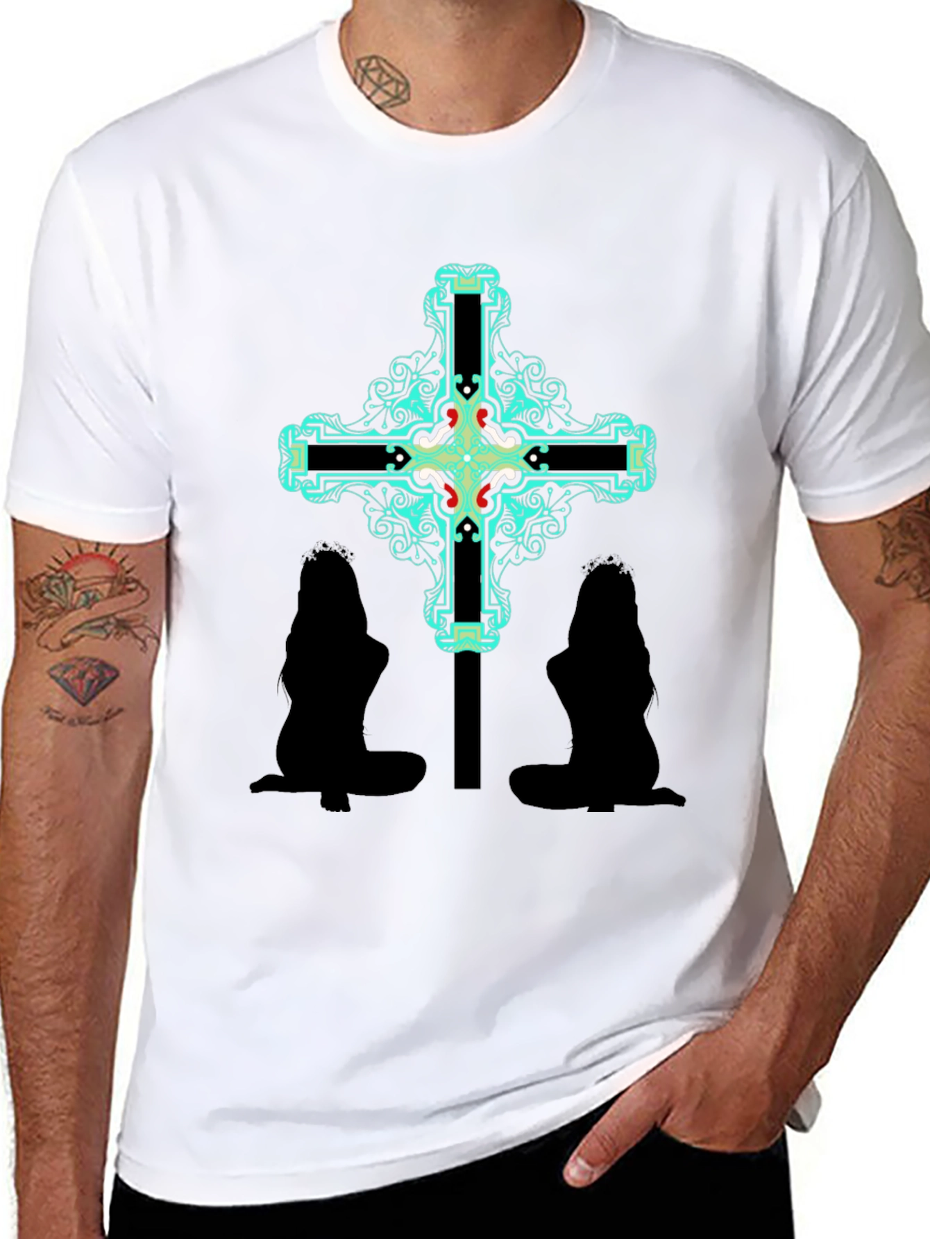 Faithful Cross Graphic T-Shirt
