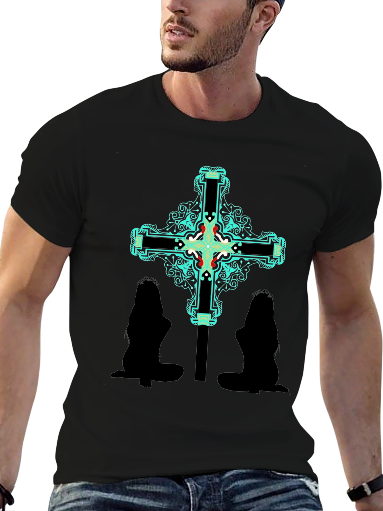 Faithful Cross Graphic T-Shirt