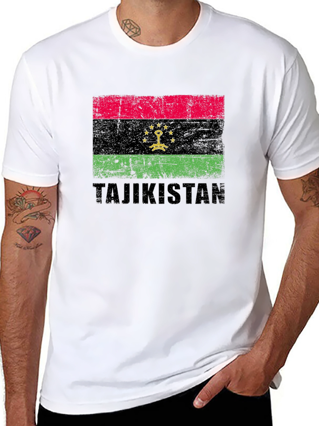 Tajikistan Flag T-Shirt