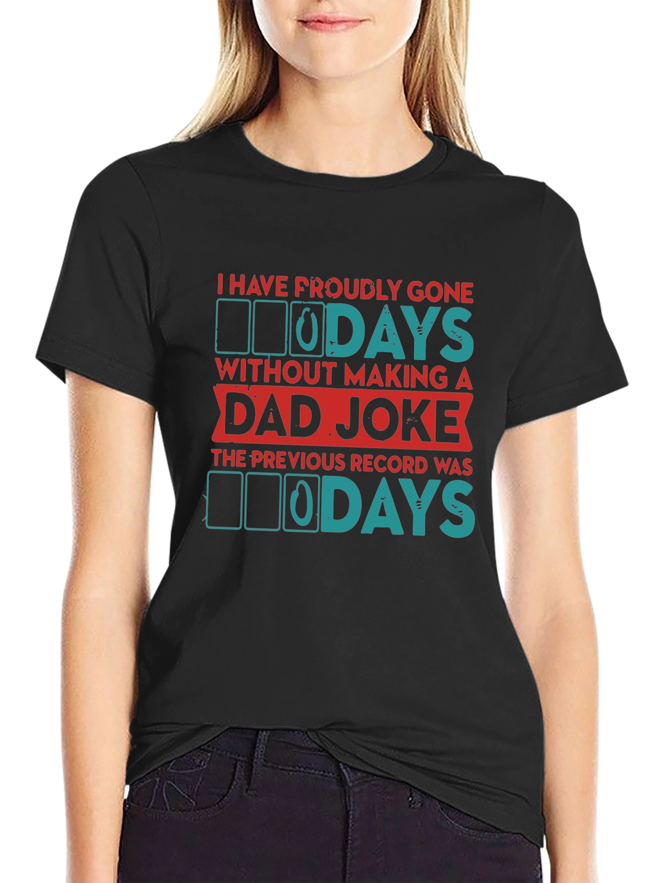 Dad Joke T-Shirt - Proudly Gone 100 Days