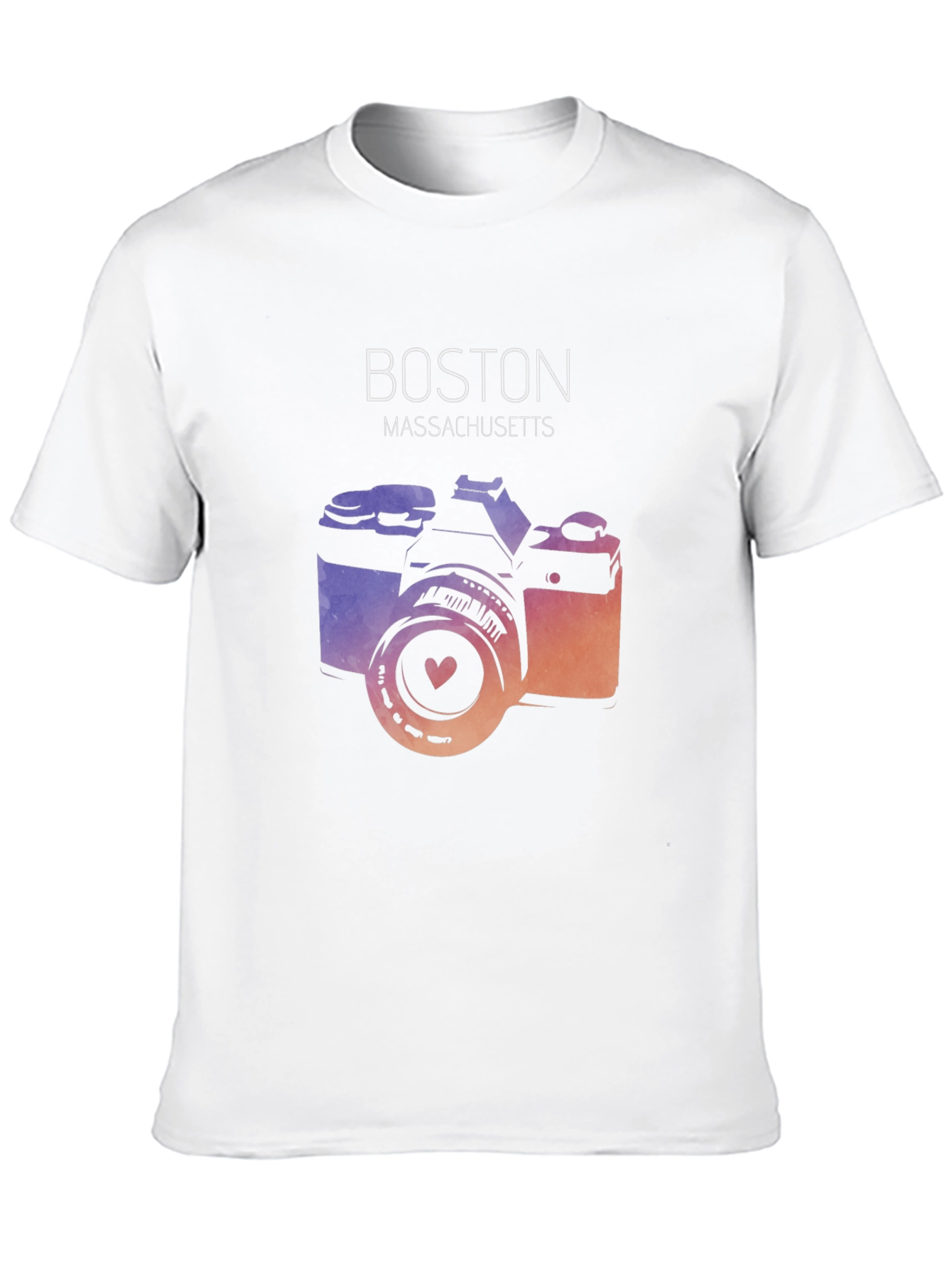 Boston Camera Graphic Tee