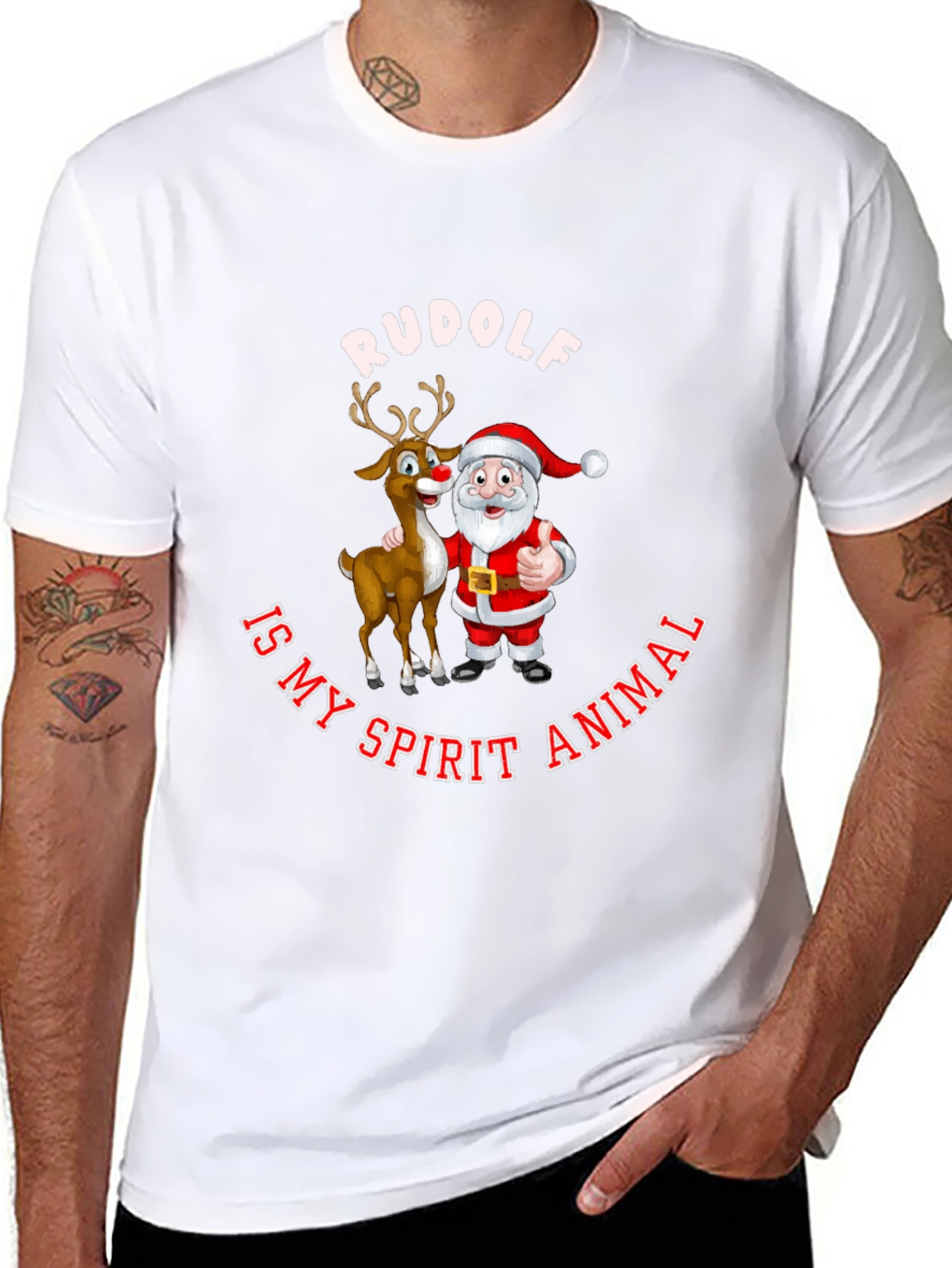 Rudolph Spirit Animal Tee