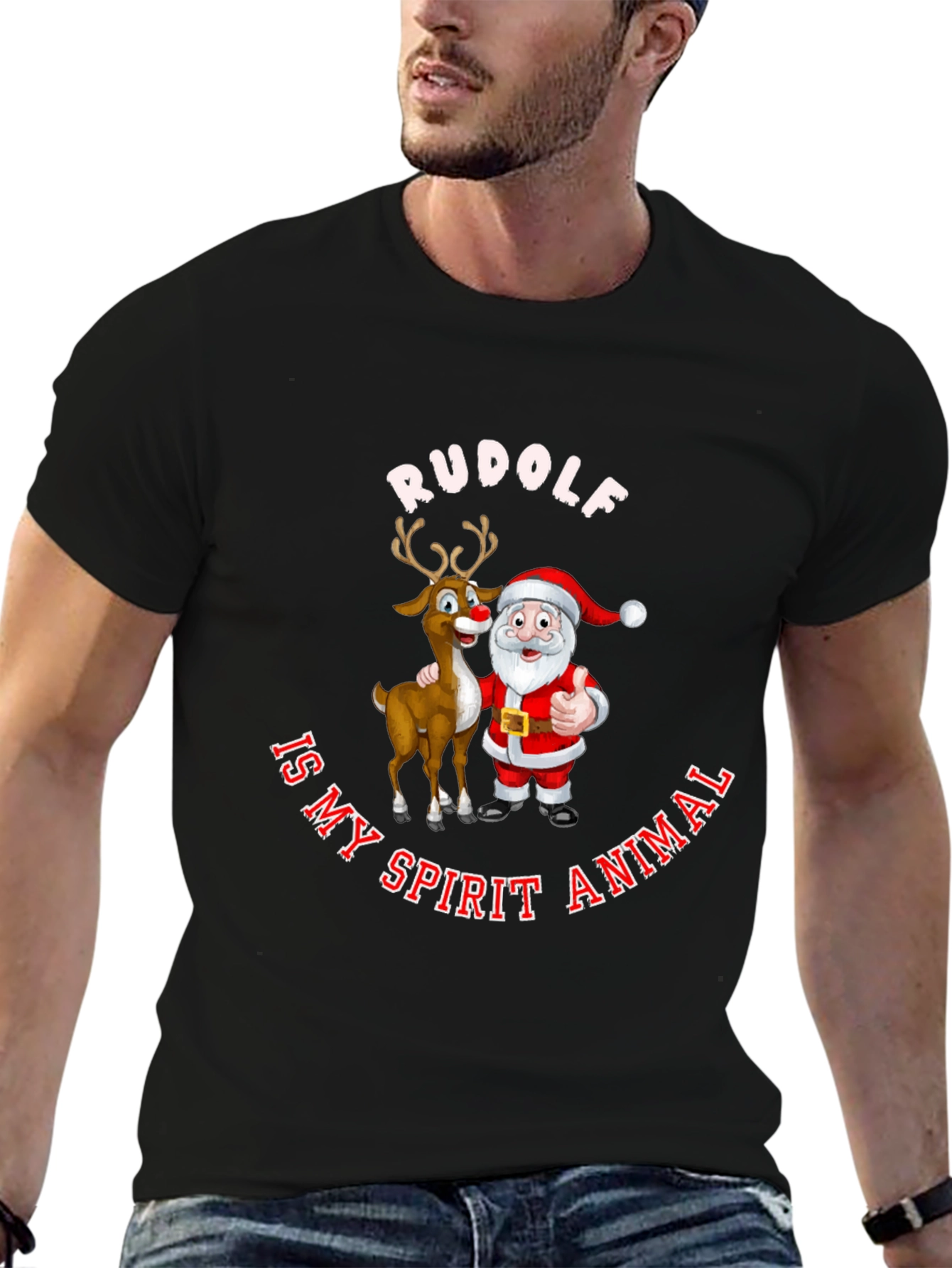 Rudolph Spirit Animal Tee