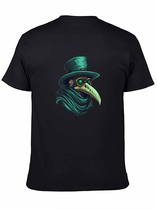 Plague Doctor Graphic Tee - Stylish Unisex T-Shirt