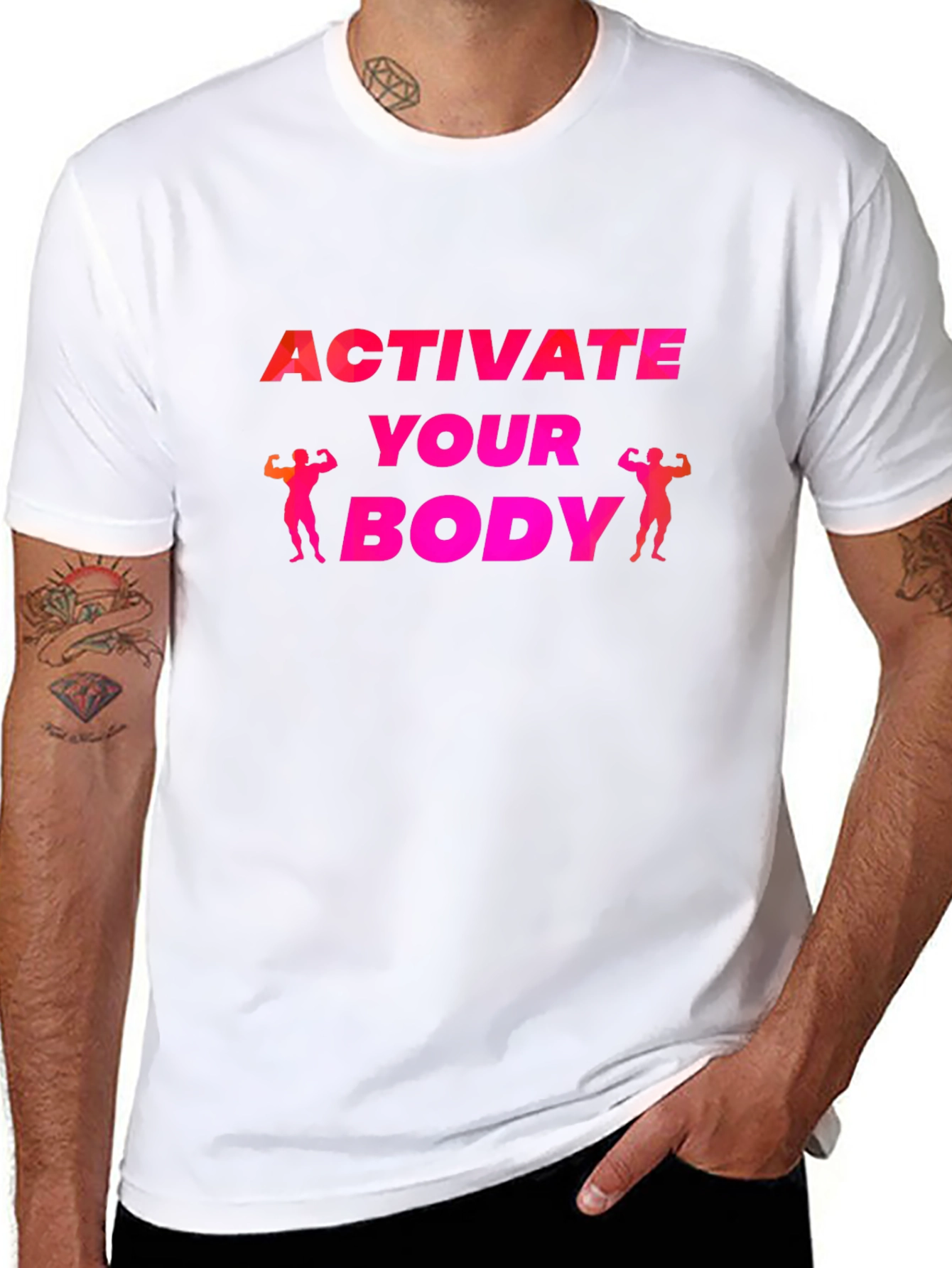 Activate Your Body T-Shirt - Fitness Motivation