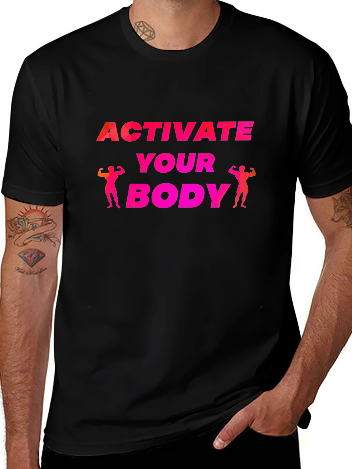 Activate Your Body T-Shirt - Fitness Motivation
