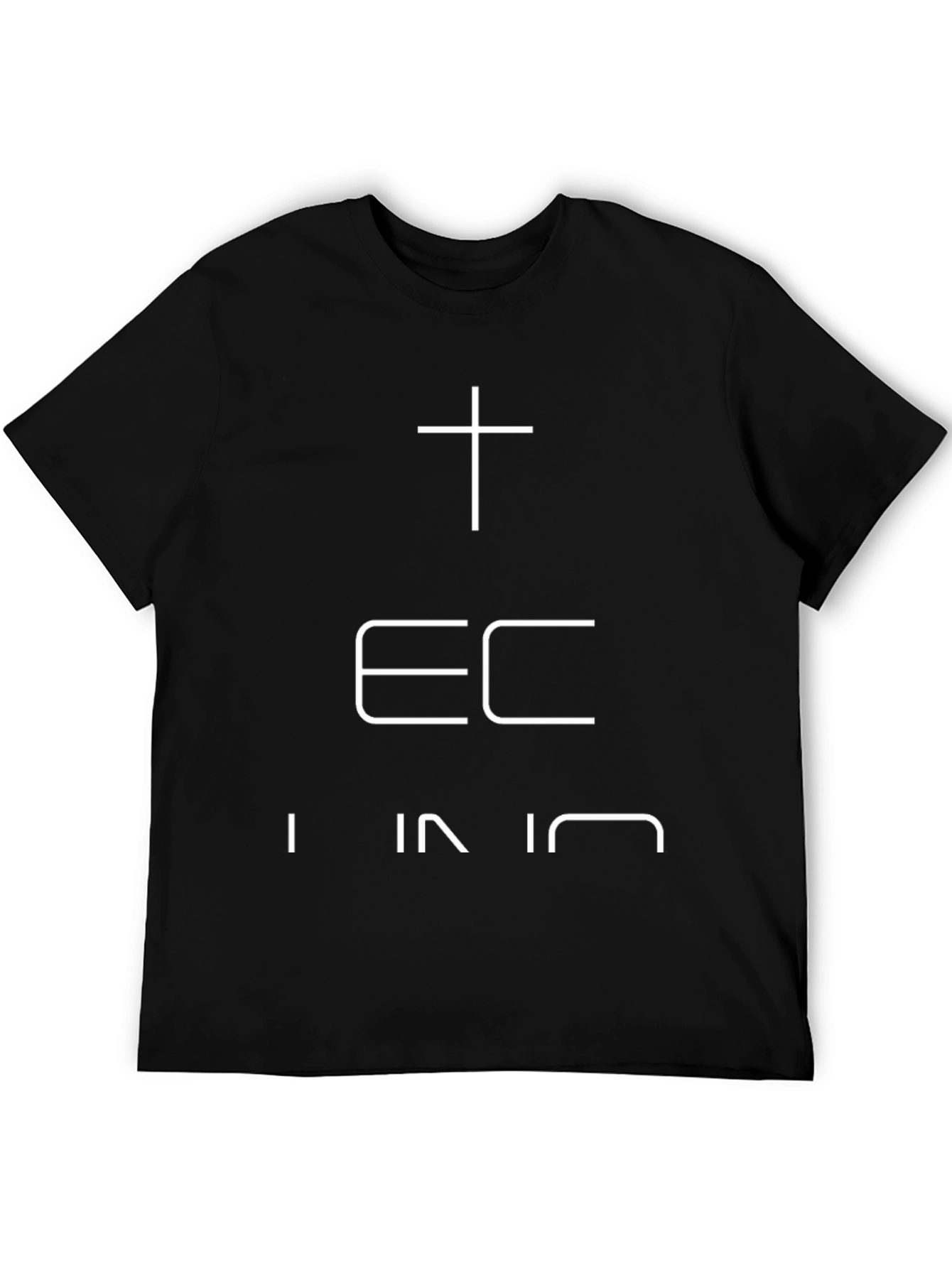 ECLT Living Black Graphic Tee