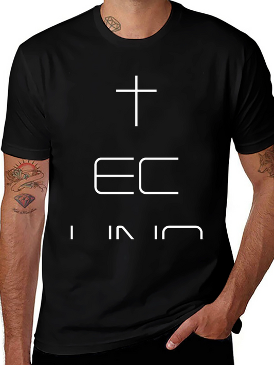 ECLT Living Black Graphic Tee