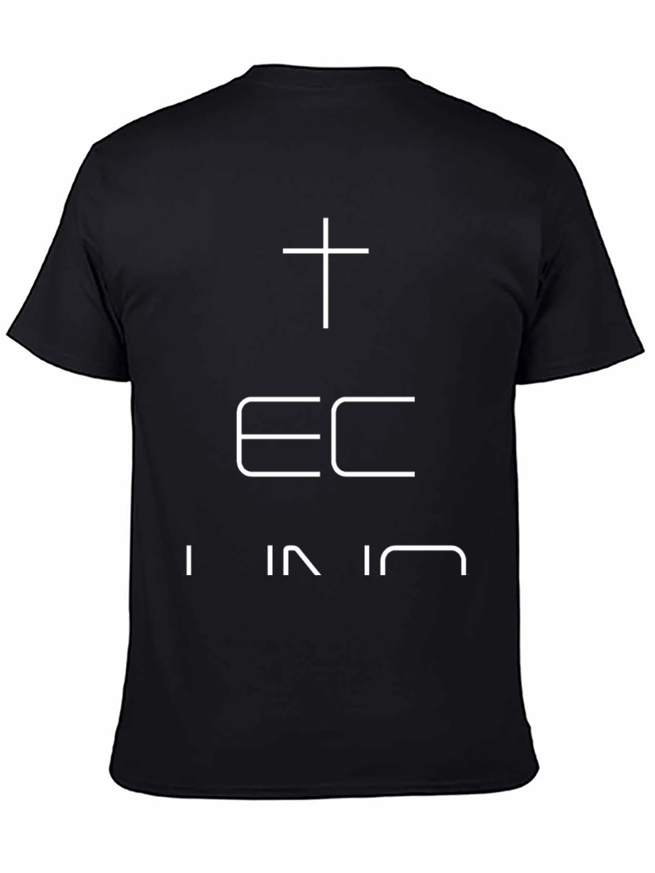 ECLT Living Black Graphic Tee