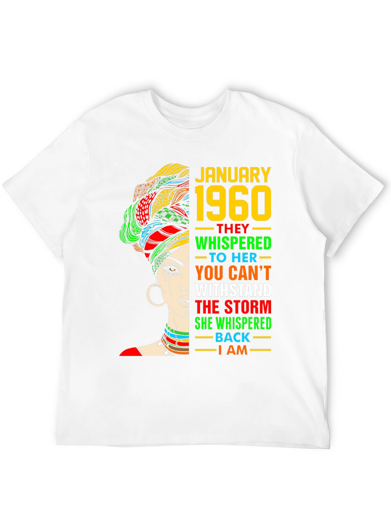 January 1960 African Queen T-Shirt