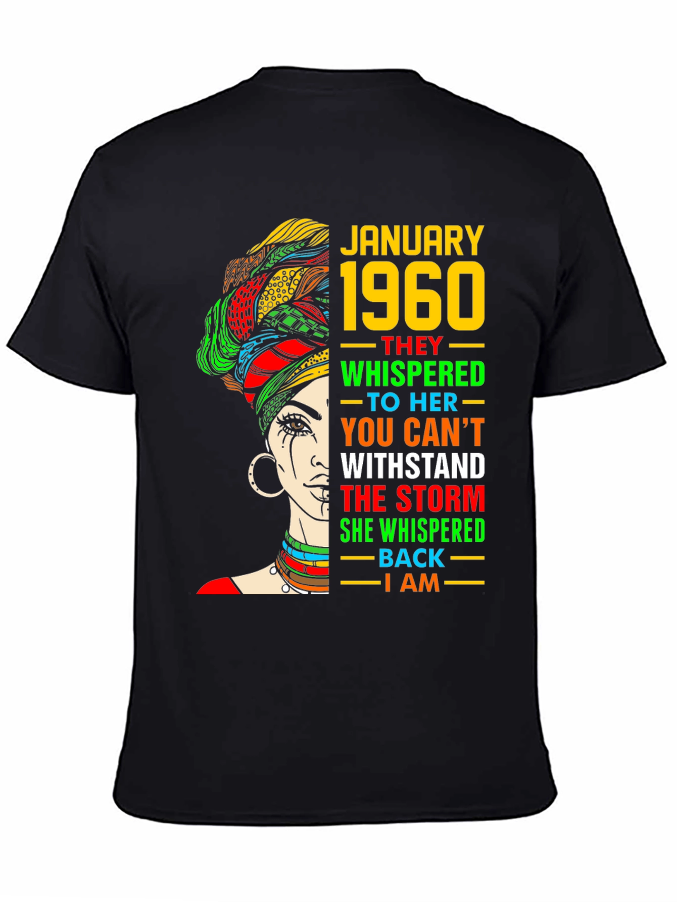 January 1960 African Queen T-Shirt