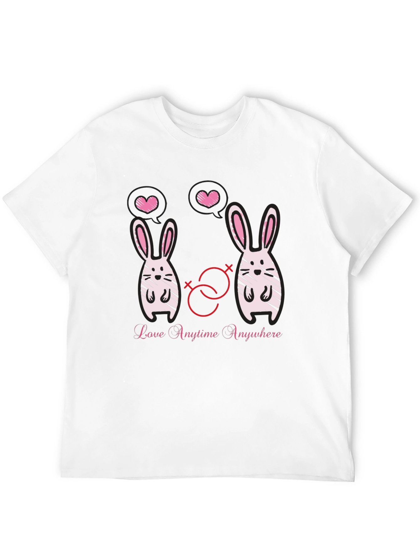 Love Anytime Anywhere Graphic Tee