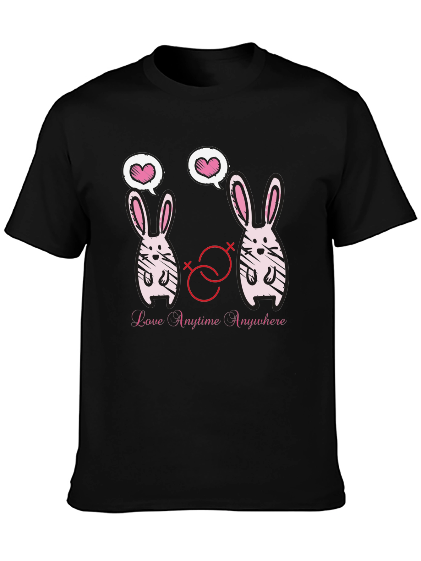 Love Anytime Anywhere Graphic Tee