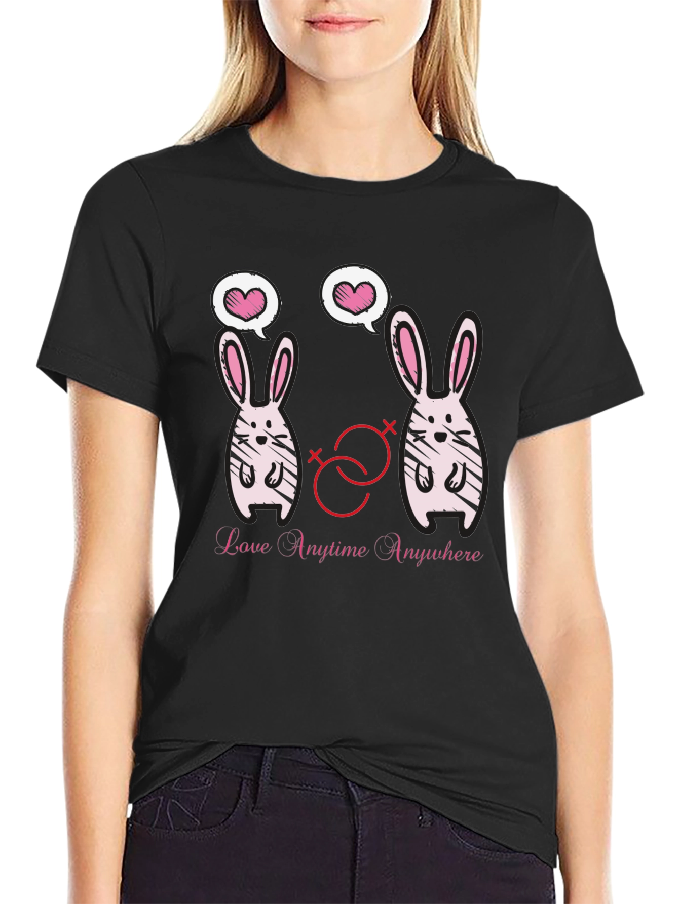 Love Anytime Anywhere Graphic Tee