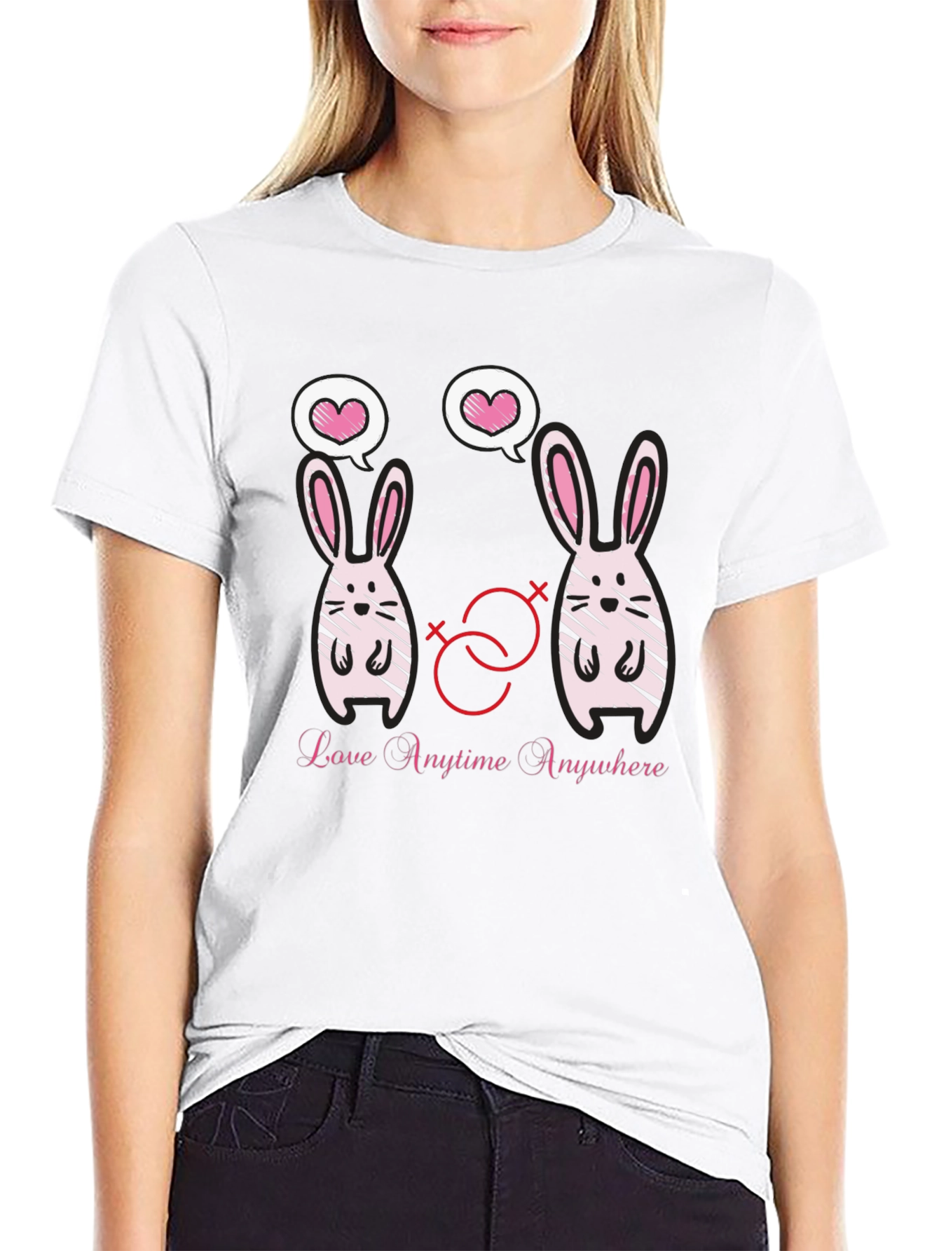 Love Anytime Anywhere Graphic Tee
