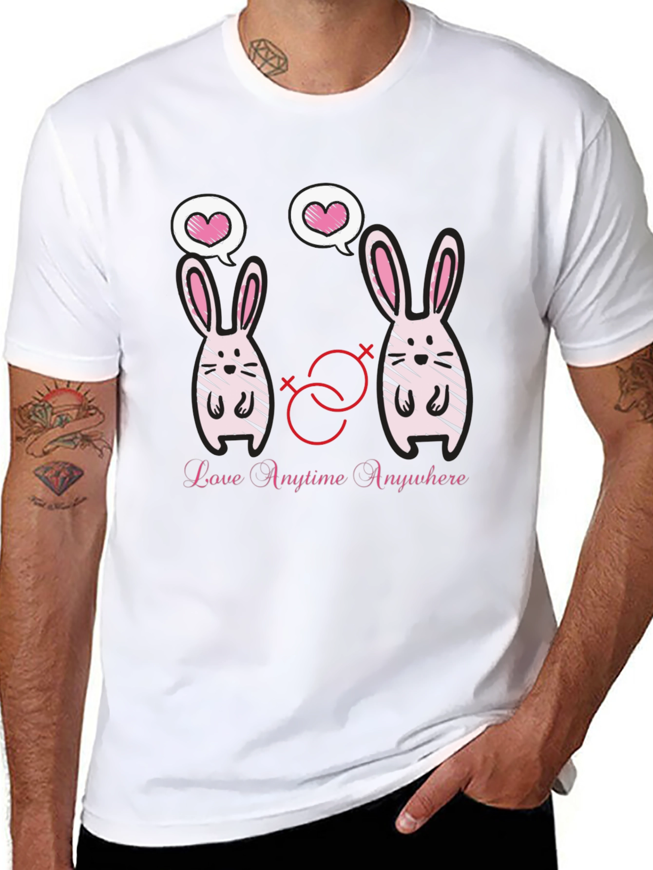 Love Anytime Anywhere Graphic Tee