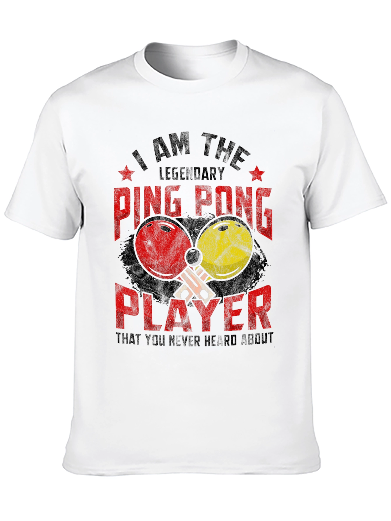 Ping Pong Player Graphic Tee