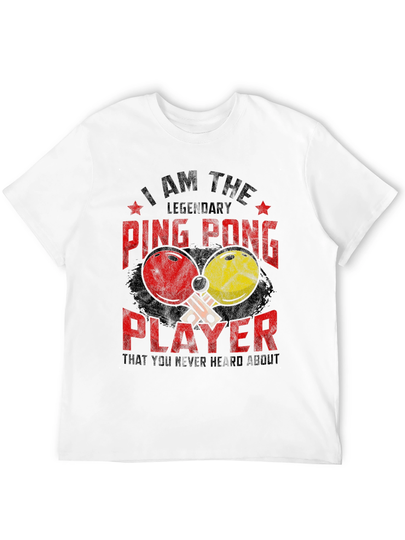 Ping Pong Player Graphic Tee