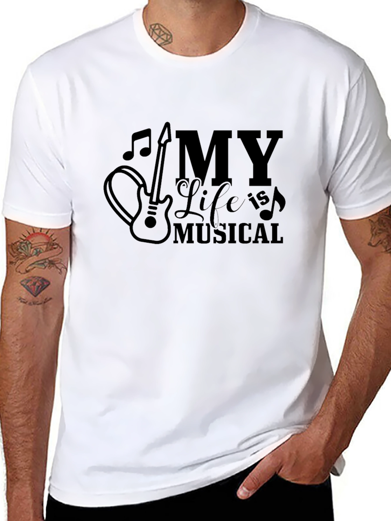 Musical Life Graphic Tee