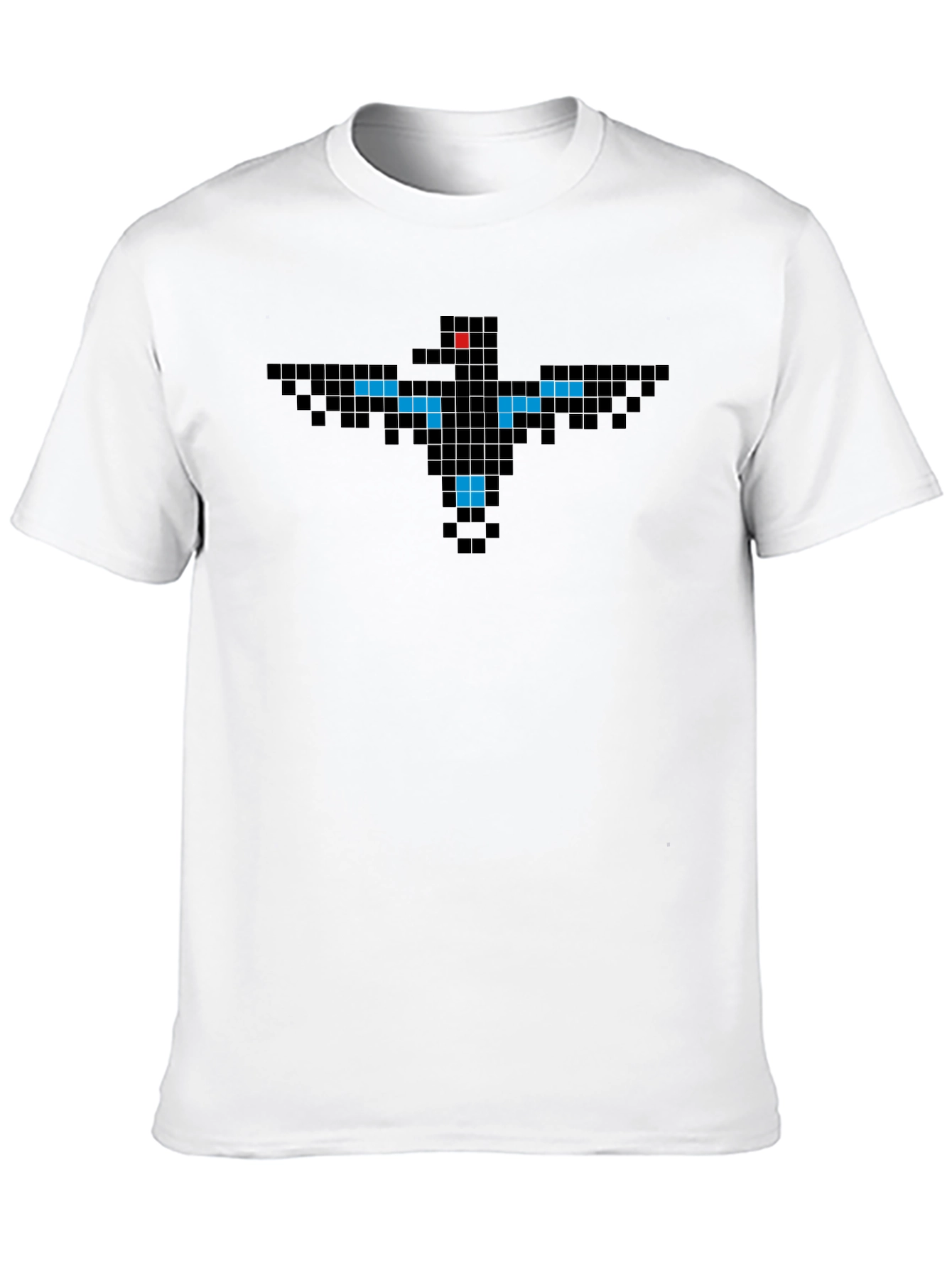 Pixel Bird T-Shirt - Retro 8-Bit Style