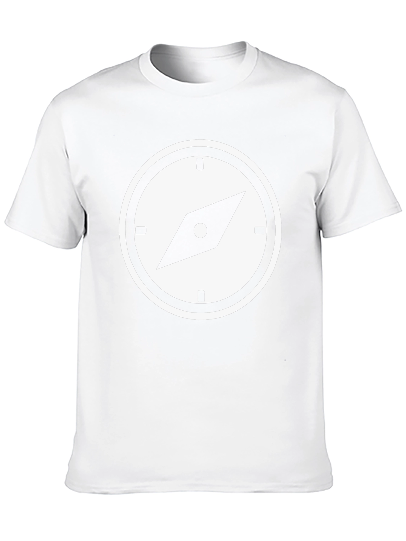 Compass Graphic Black T-Shirt