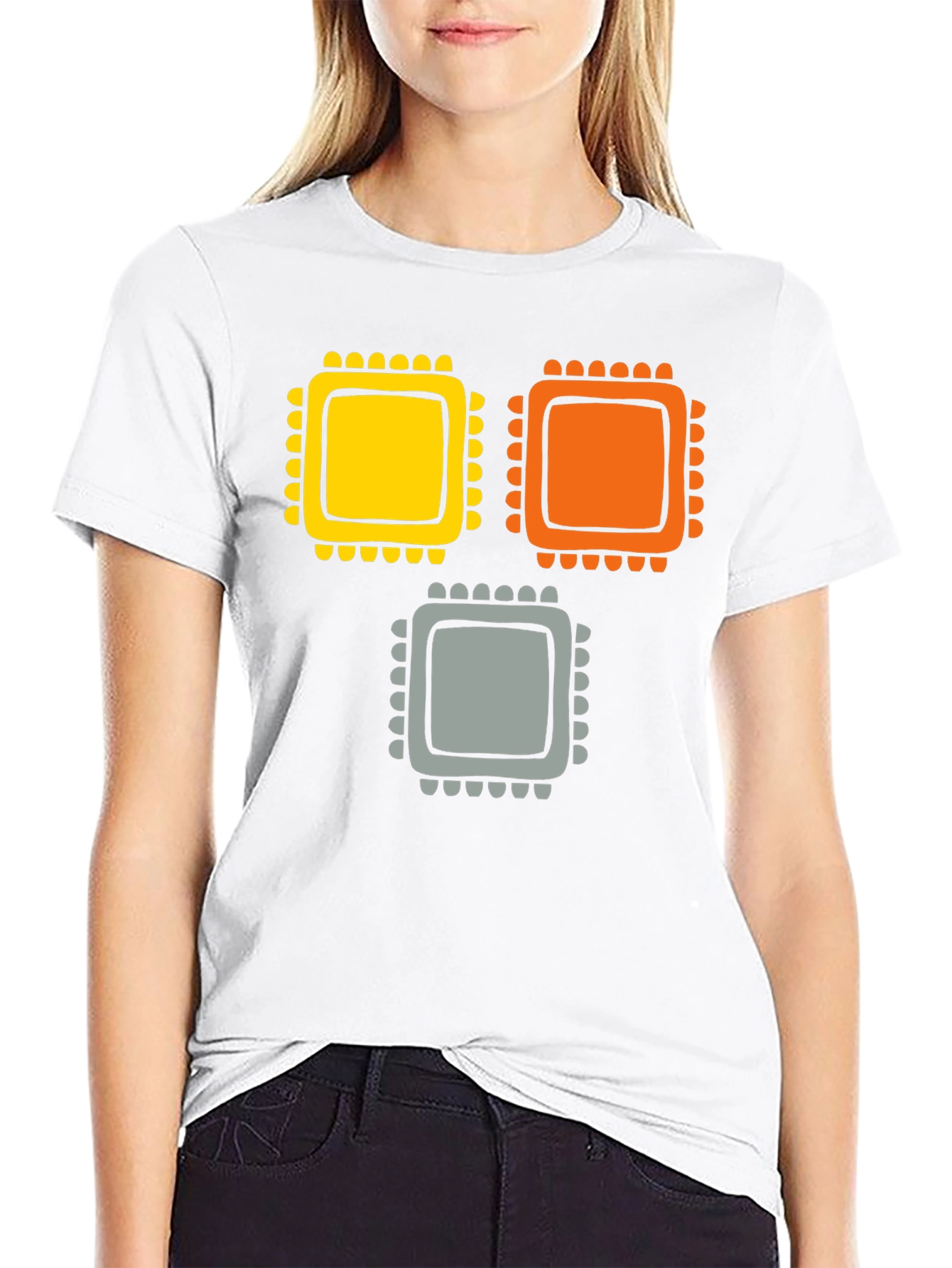Retro Computer Chip T-Shirt - Geek Chic Tee
