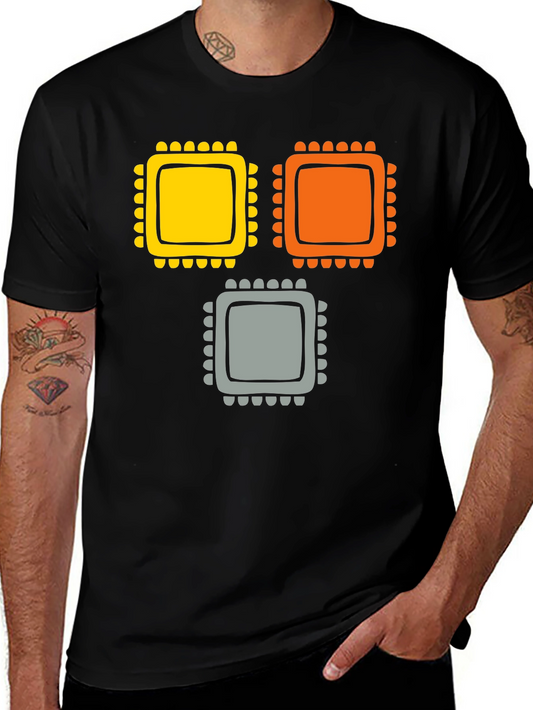 Retro Computer Chip T-Shirt - Geek Chic Tee