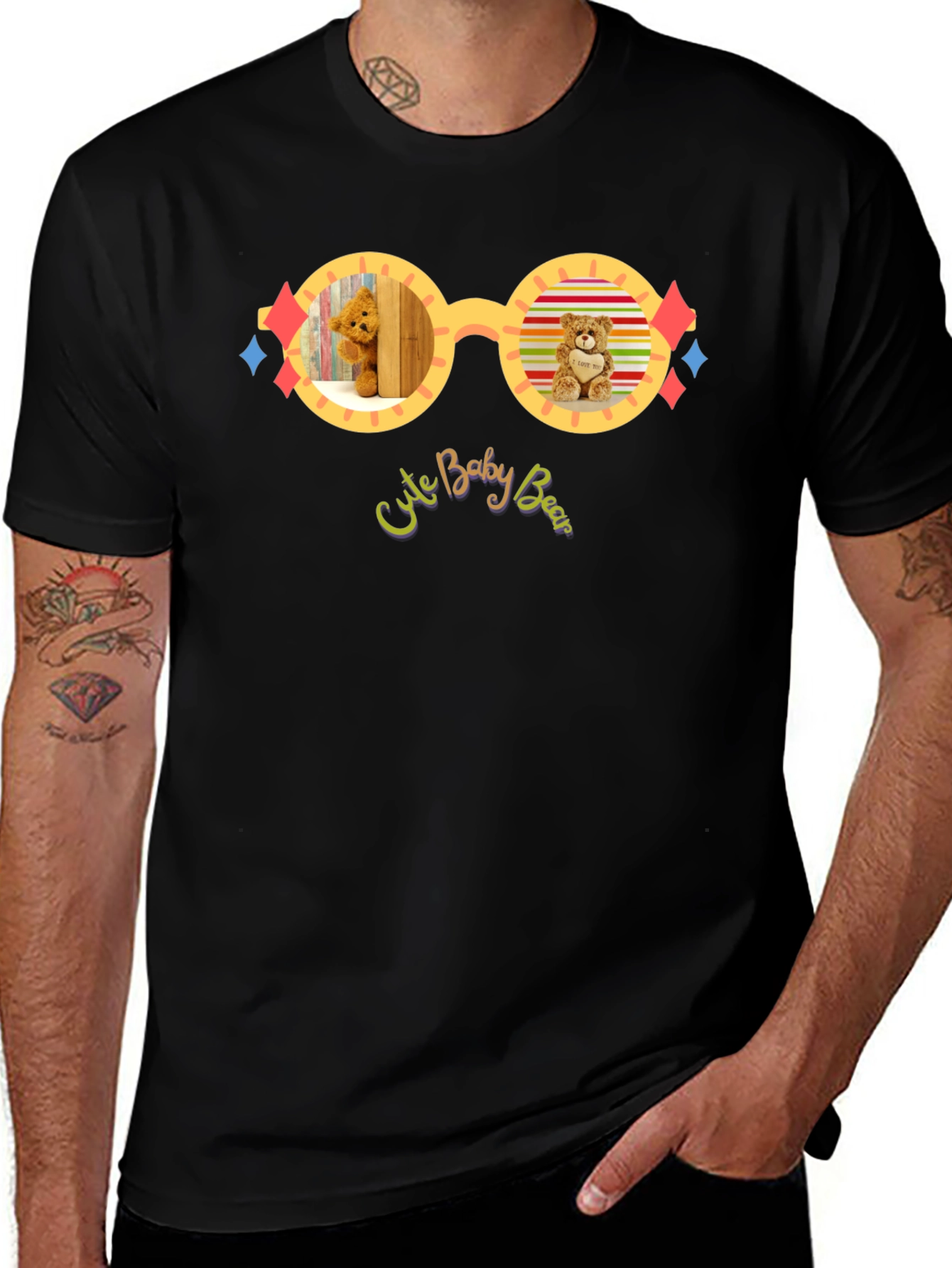 Cute Baby Bear T-Shirt - Fun Graphic Tee