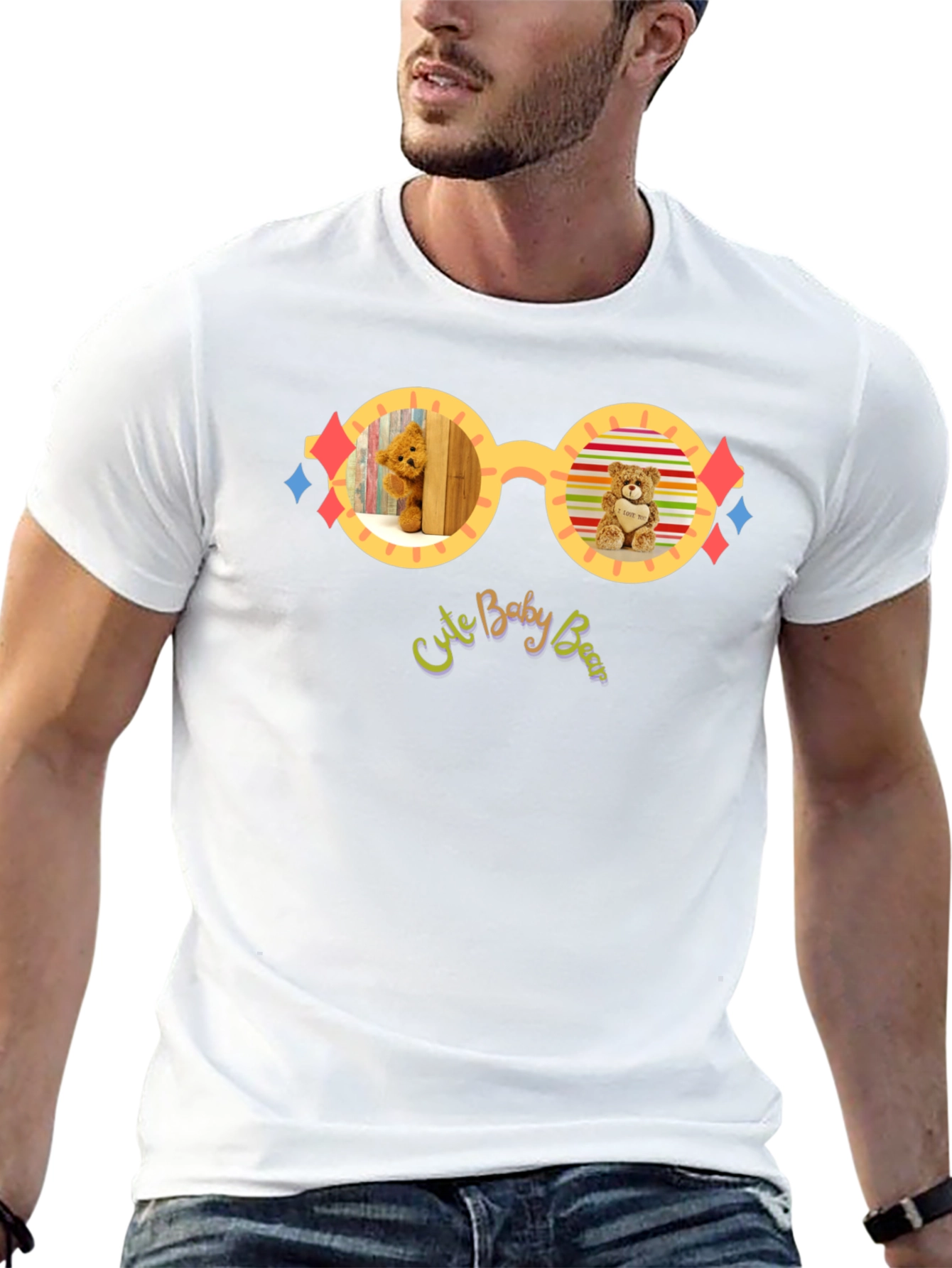 Cute Baby Bear T-Shirt - Fun Graphic Tee